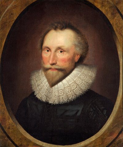 Porträt eines unbekannten Gentlemans von Cornelius Janssen van Ceulen